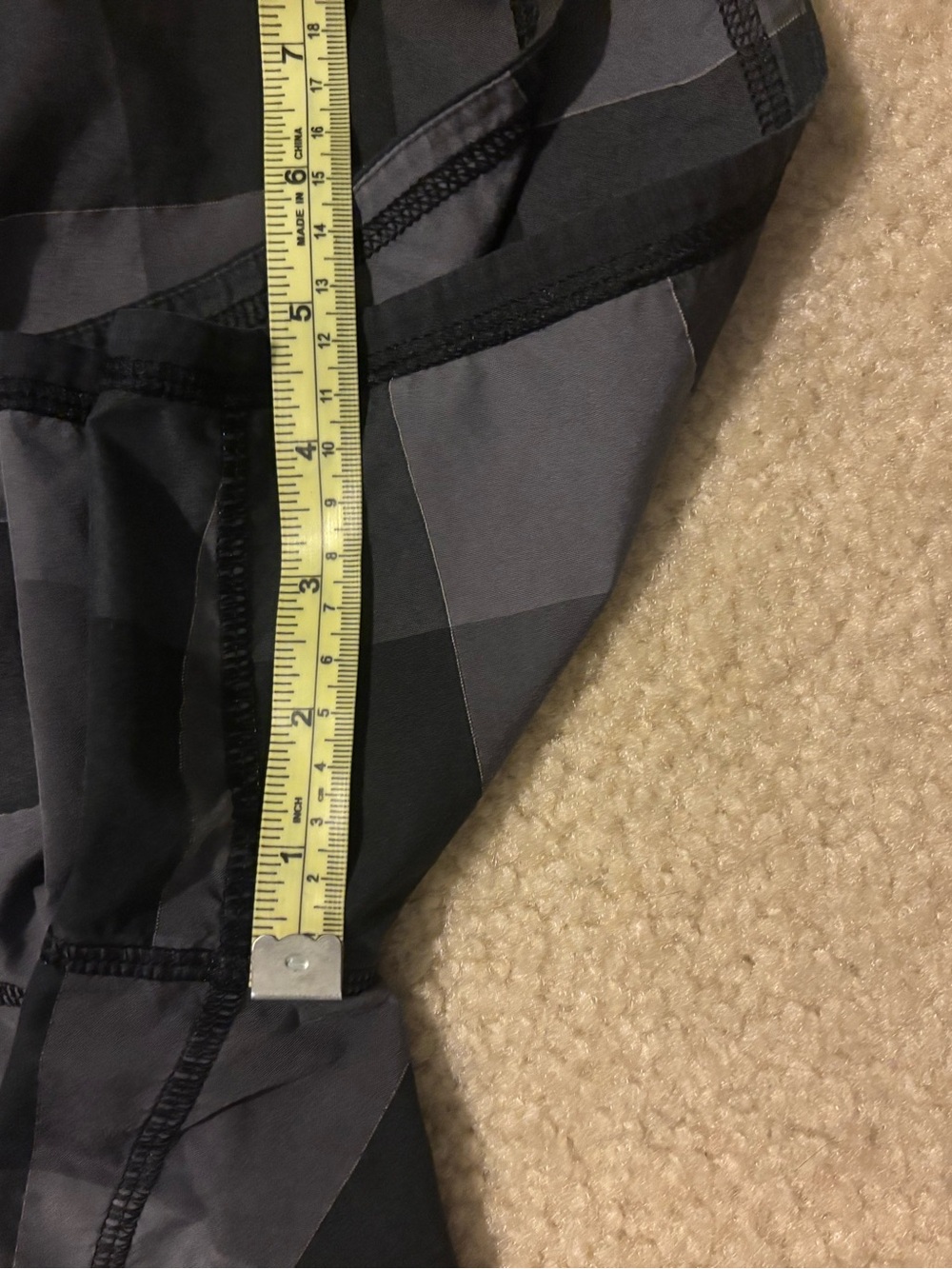 lululemon athletica Black & Pink Performance Plaid Shorts - Picture 3 of 5